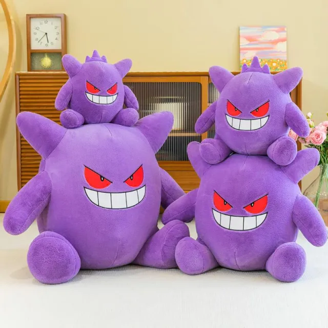 Gengar · Pelúcia · 30 cm