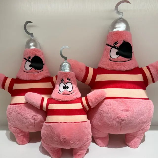 [DWJX] Patrick Estrela · Pelúcia · 40 cm (até o topo da cabeça)