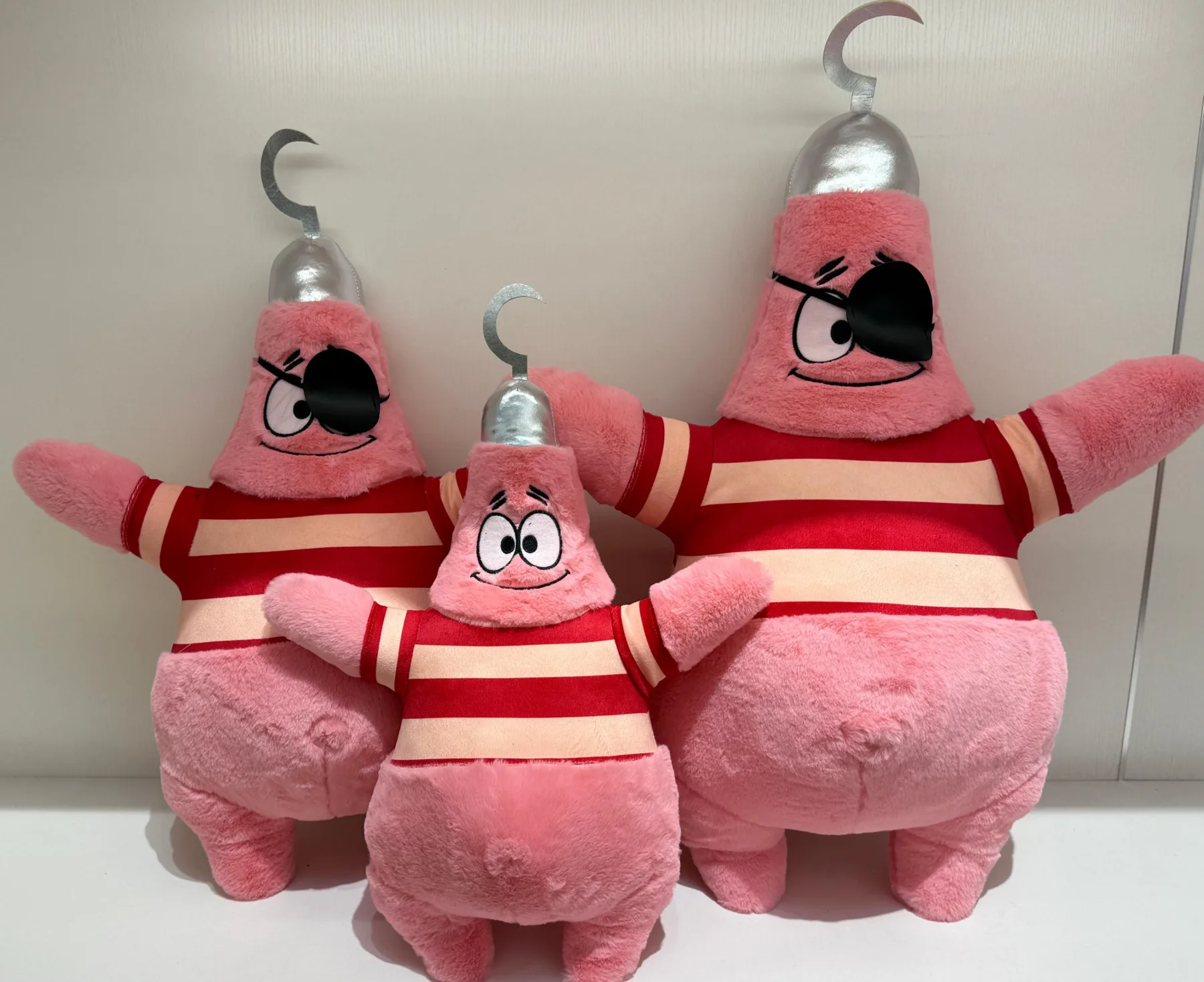 [DWJX] Patrick Estrela · Pelúcia · 40 cm (até o topo da cabeça)