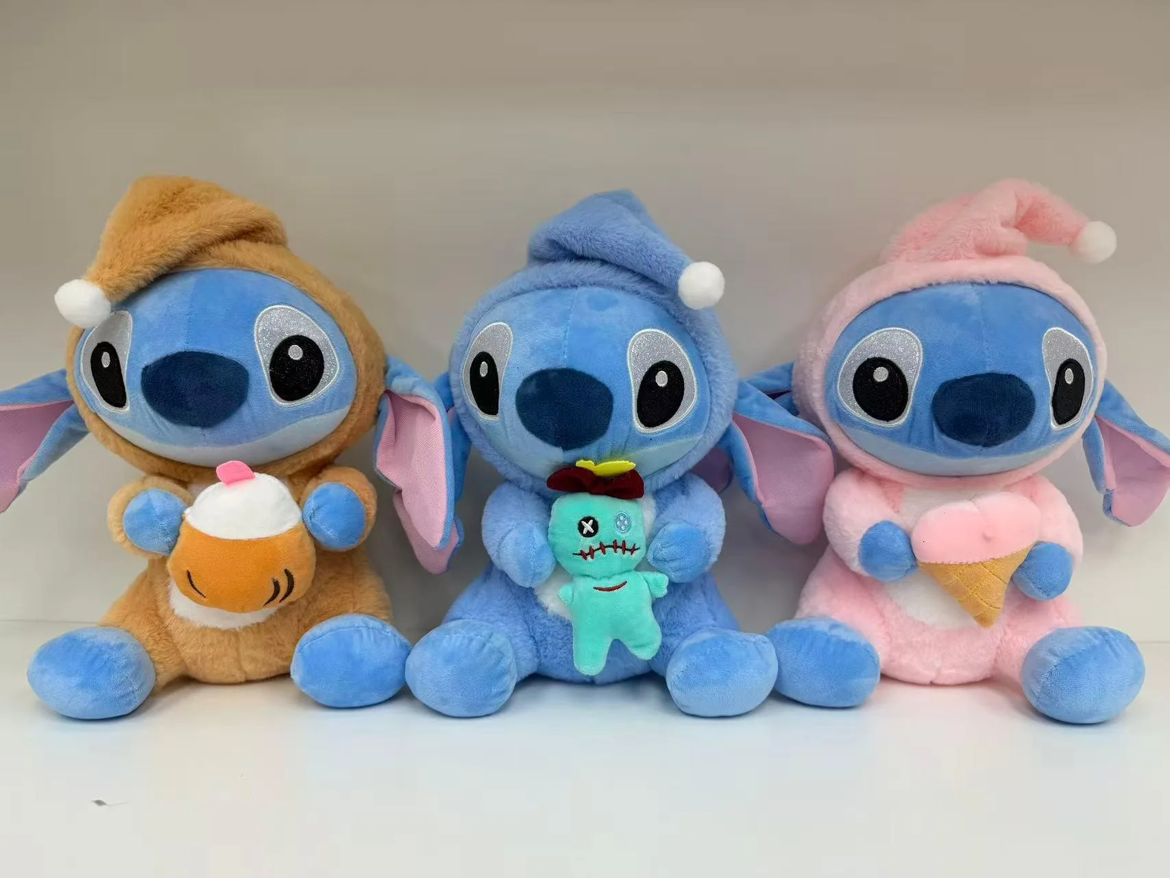 Stitch de pijama · Pelúcia · 30 cm