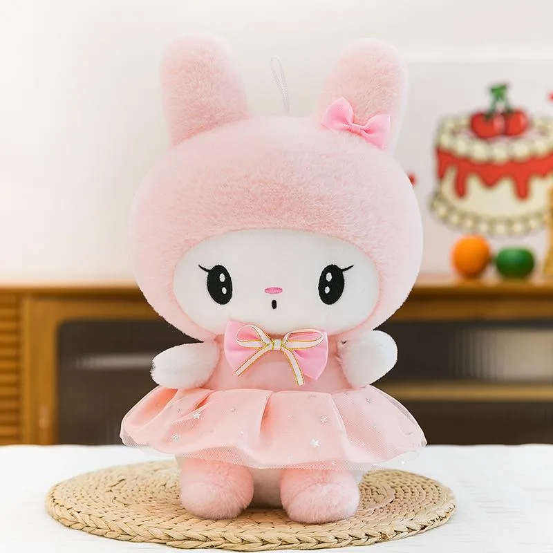 My Melody com vestido de princesa · Pelúcia · 34 cm
