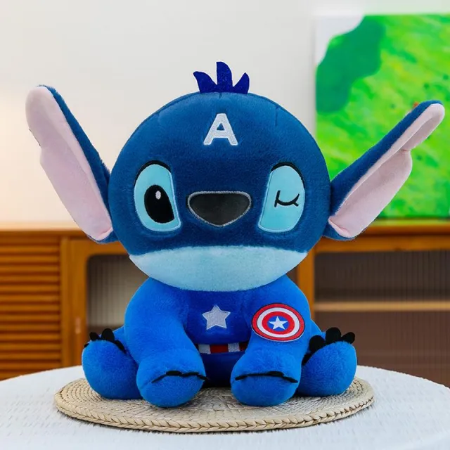 美国队长史迪仔 · 毛绒公仔 · 40 cm