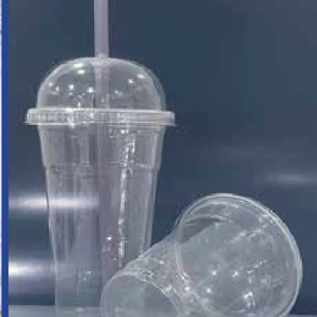 FULL PLAST Vaso transparente desechable 24 oz