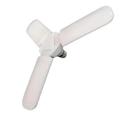 F&M Lâmpada LED de três abas 30 W