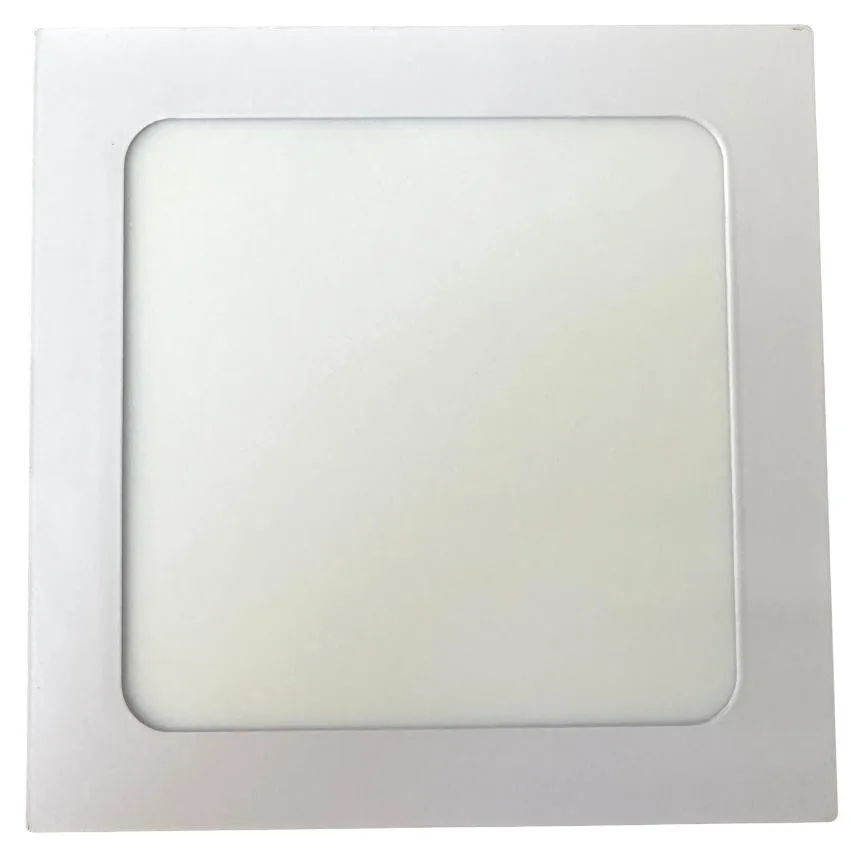 painel LED embutido quadrado