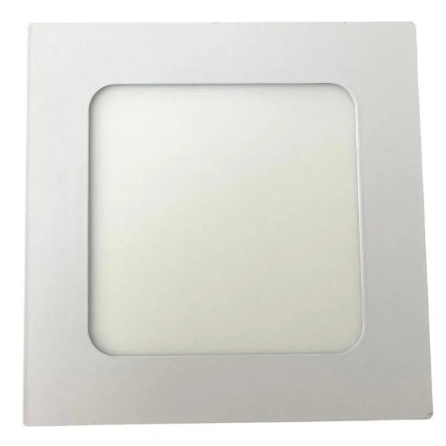 F&M Panel LED cuadrado empotrado 6 W / 11.5 cm